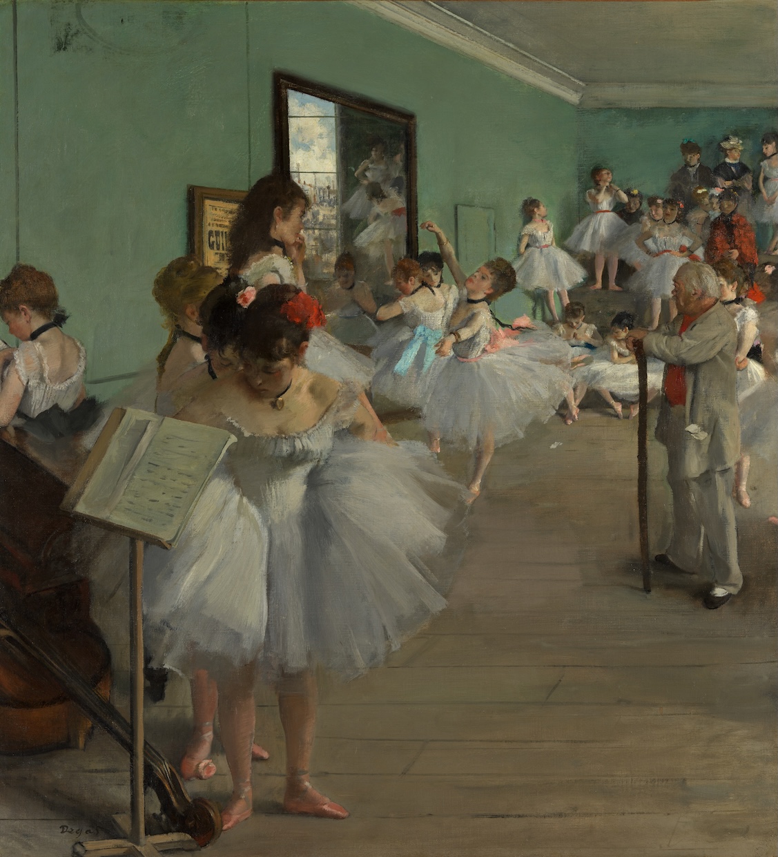 The Dance Class by Edgar Degas